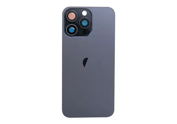 Brown Rear Cover Glass with Camera Lens Glass and Magsafe Magnet for iPhone 15 Pro Max-Blue Titanium Brown Rear Cover Glass with Camera Lens Glass and Magsafe Magnet for iPhone 15 Pro Max-Blue Titanium